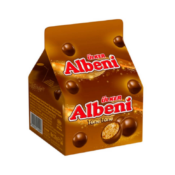 Ulker Albeni Tane Tane Caramel Milk
  Chocolate 67Gr (*14)