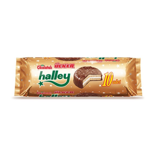 Ulker Halley Chocolate Mashmallow Cookie
  300Gr (*12)