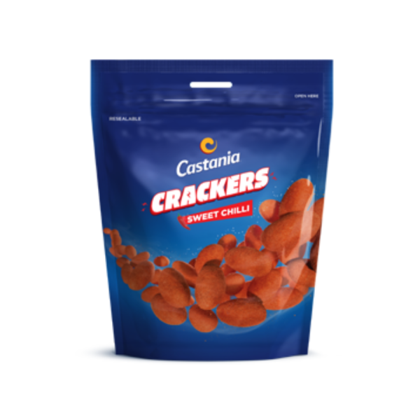 Castania Crackers Sweet Chili - 60Gr (Bolsa)