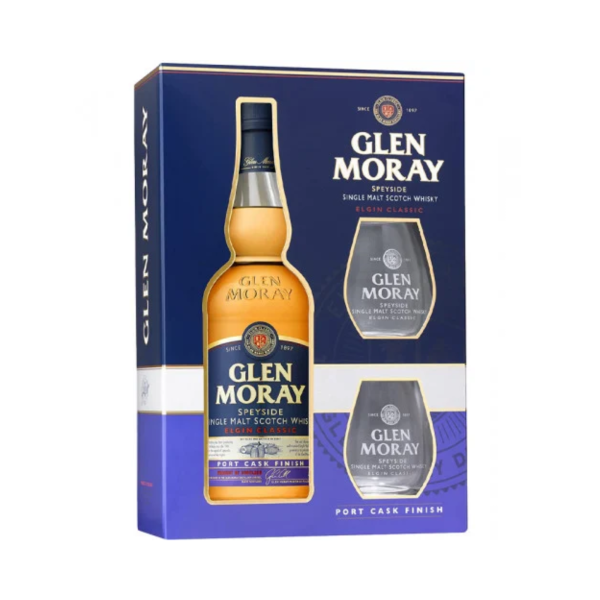 Glen Moray Gifset Bt Port 700 Ml