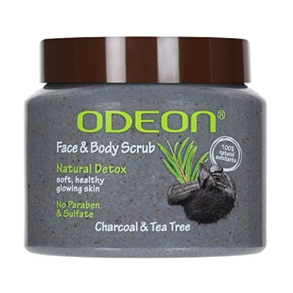 Odeon Scrub Charcoal & Tea Tree 300Ml