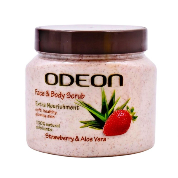 Odeon Scrub Strawberry & Aloe Vera 300Ml