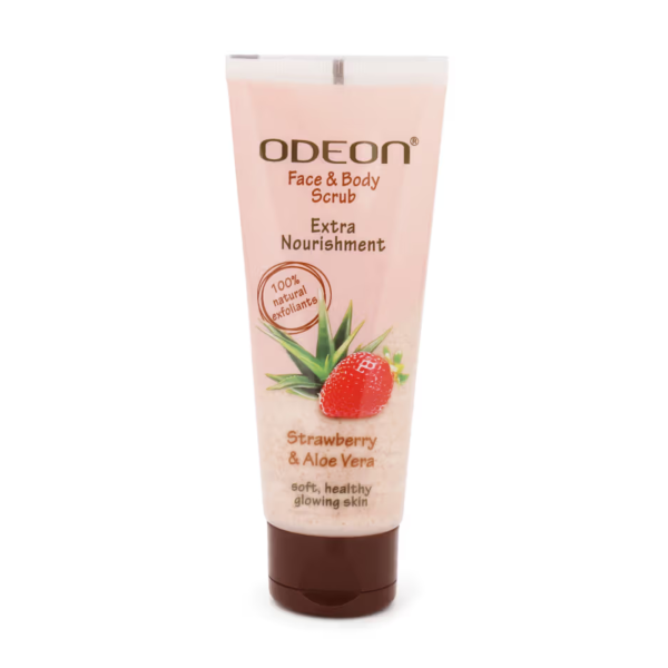 Odeon Scrub Strawberry & Aloe Vera 100Ml
