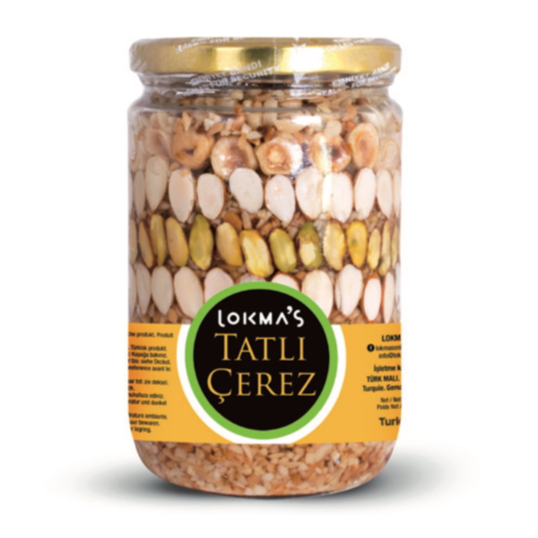 Lokmas Mixed Nuts In Syrup 720Gr  (*12)