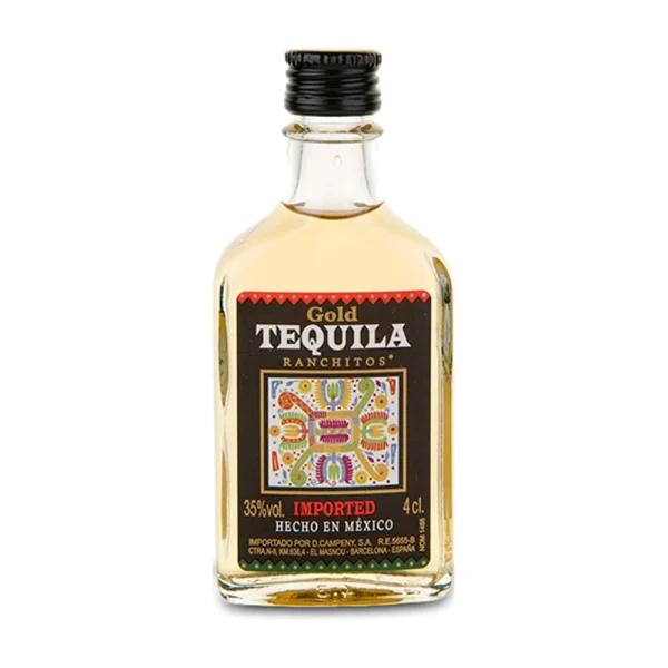 Ranchitos Tequila Mini 40 Ml Gold