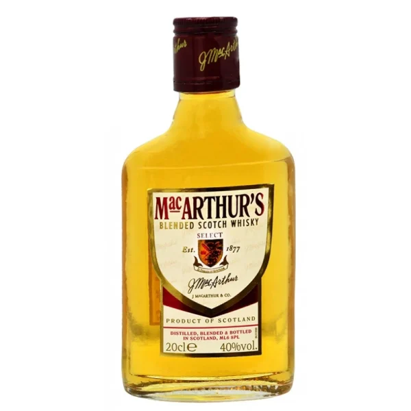 Macarthur Whisky 200Ml Petaca