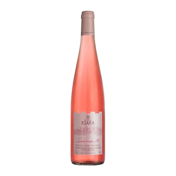 Vin Lib Chateau Ksara Sunset Rose 375Ml *24