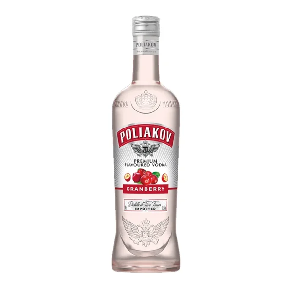 Poliakov Vodka 37,5% 700Ml Cranberry
