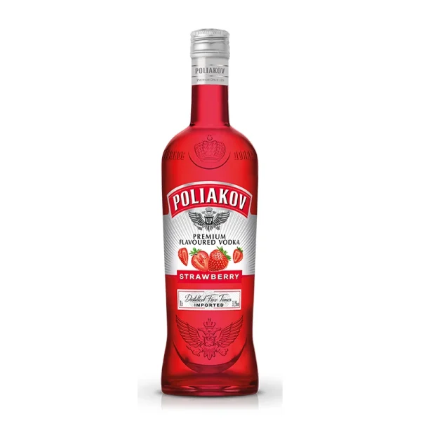 Poliakov Vodka 37,5% 70Cl Strawberry