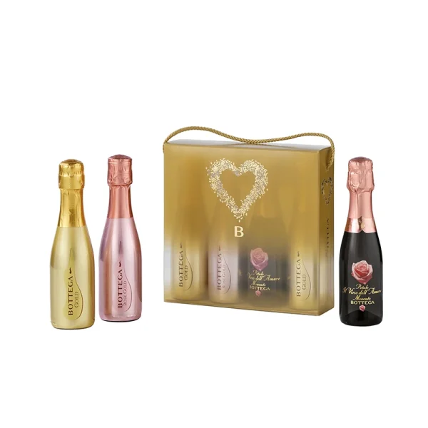 Bottega Kit 4*200Ml Gold+Rose+Petalo
