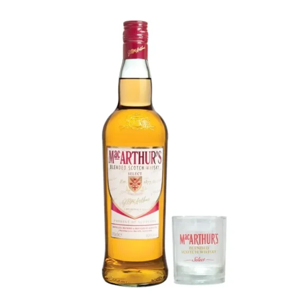 Macarthur Whisky 1Lt Con Vaso
