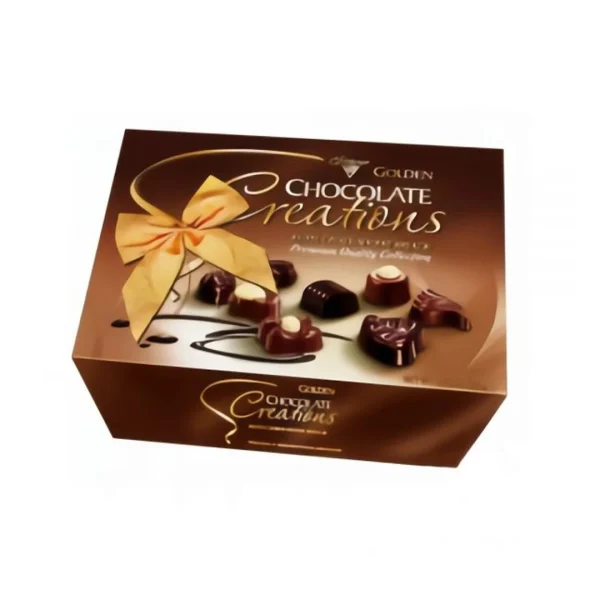 Choc. Golden Chocole Creations (6X228G) Carton