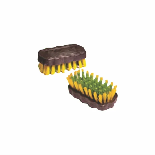 Escova Plast. 502 Escova Oval Plastica - 64 Tufos- 9 Cm