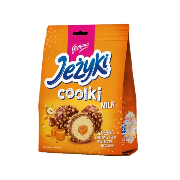 Goplana Jezyki Goolki Wafer Milk Chocolate (10X140,4G)