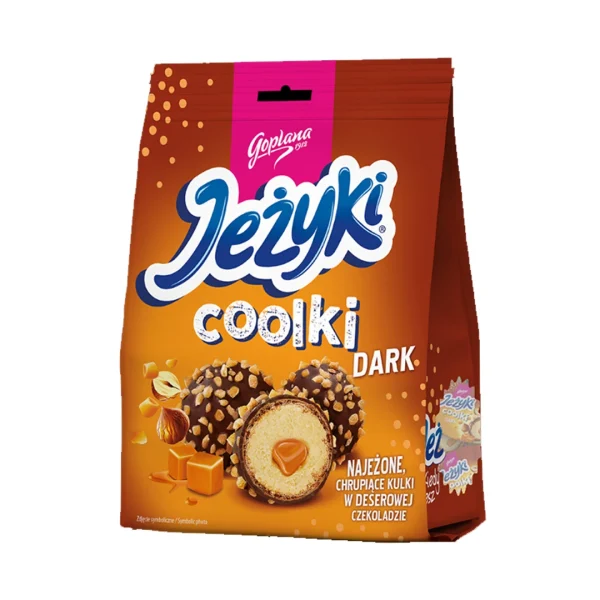Goplana Jezyki Coolki Wafer Dark Chocolate (10X140,4G)