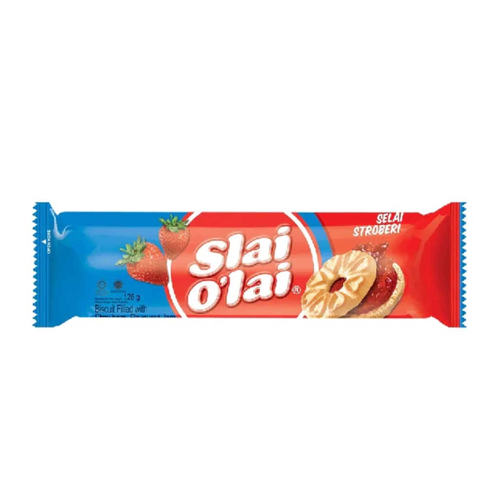 Slai Slai O?Lai *24 Strawberry Biscuit - 32Gr • Mannah S.R.L