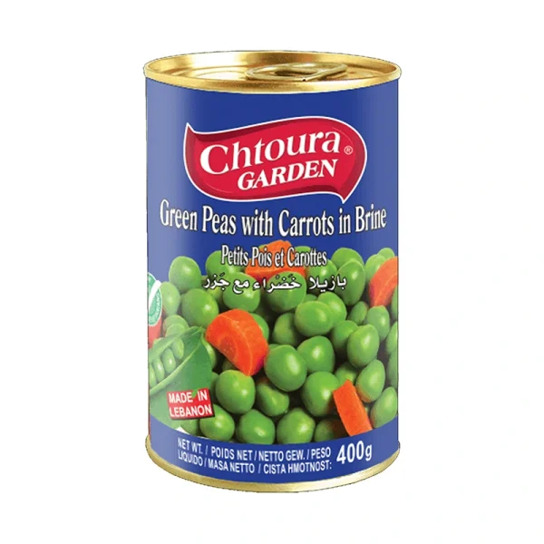 Green Peas With Carrots -  400GR *24