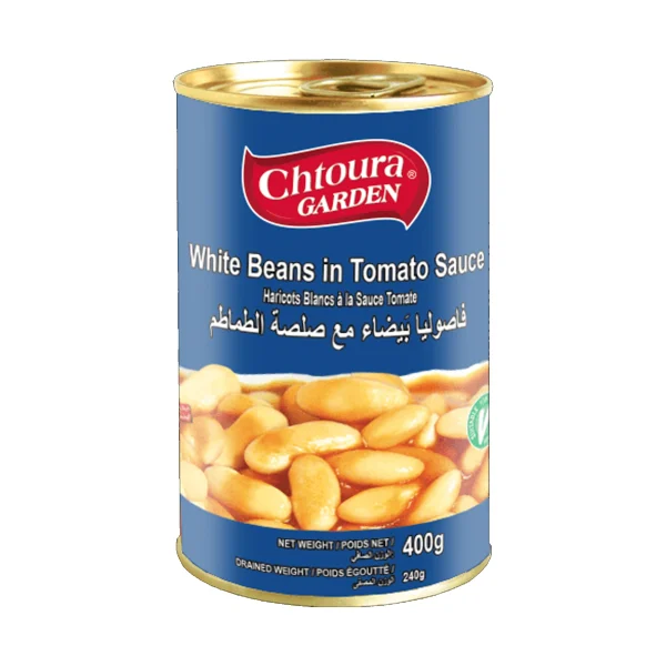 Chotoura Garden White Beans With Tomato Sauce -  400GR *24