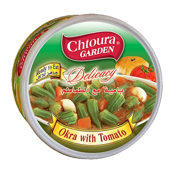 Green Okra In Tomato Sauce -  350GR *12