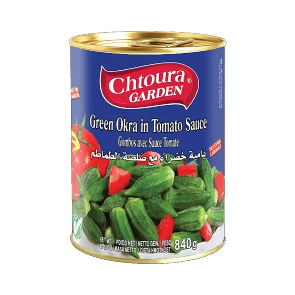 Green Okra In Tomato Sauce -  840GR *12
