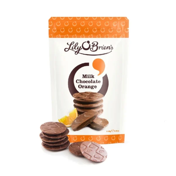 Choc. Shaped Milk Chocolate Orange (6X110G)