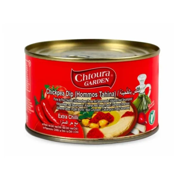 Chtoura Garden Chick-Pea Dip With Chilli - 310Gr *12