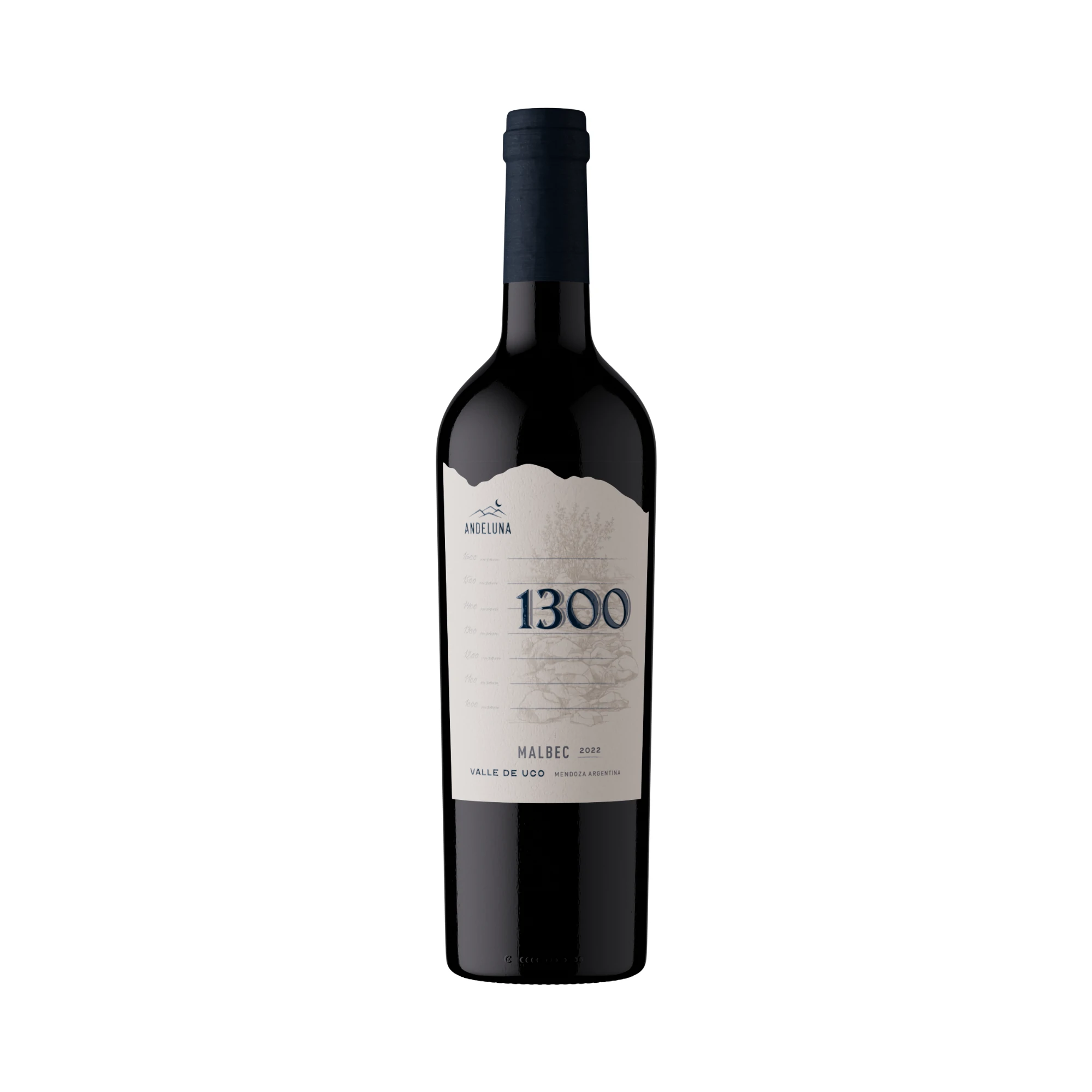Vino Arg Andeluna 1300 75Cl Malbec 1 Vino Arg Andeluna 1300 75Cl Malbec